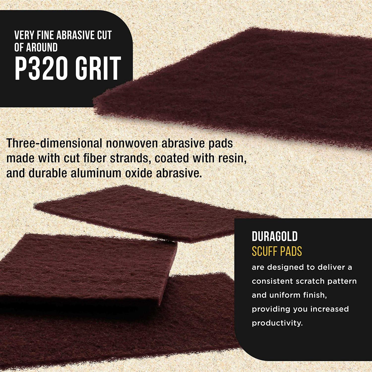 Dura-gold Grit 5-Hole Hook & Loop Sanding Sheets for Mouse Sanders - MT - Mrs Treak