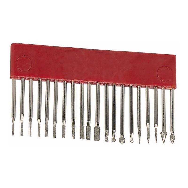 Warrior Diamond Needle File Set 10 Pc - MT - Mrs Treak