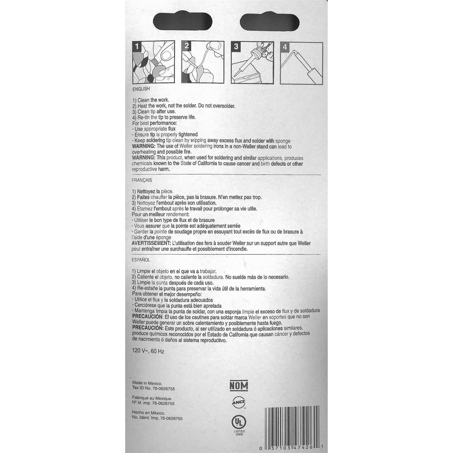 Weller T0051403099 Solder Wire - MT - Mrs Treak