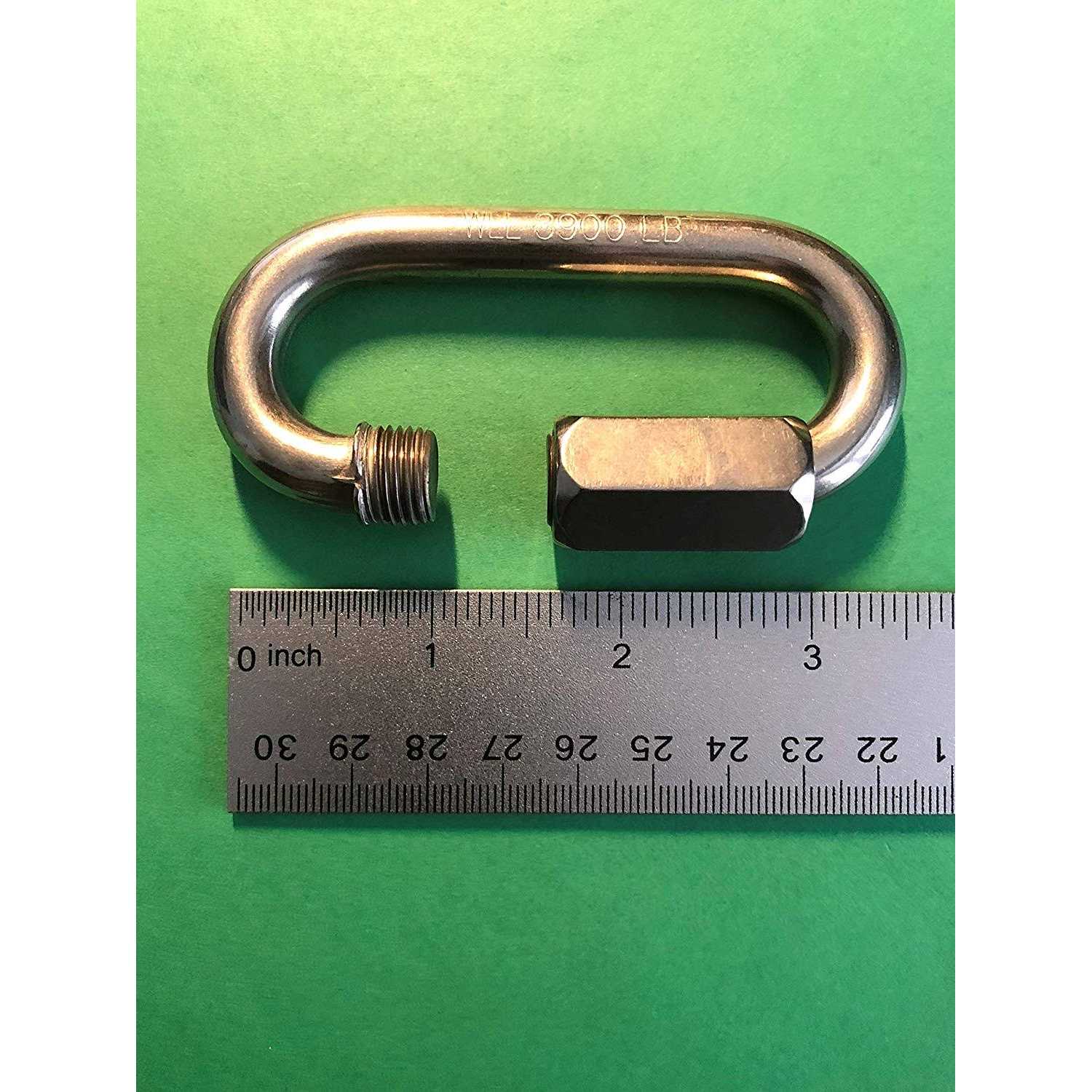US Stainless Stainless Steel 316 Quick Link Marine Grade - MT - Mrs Treak
