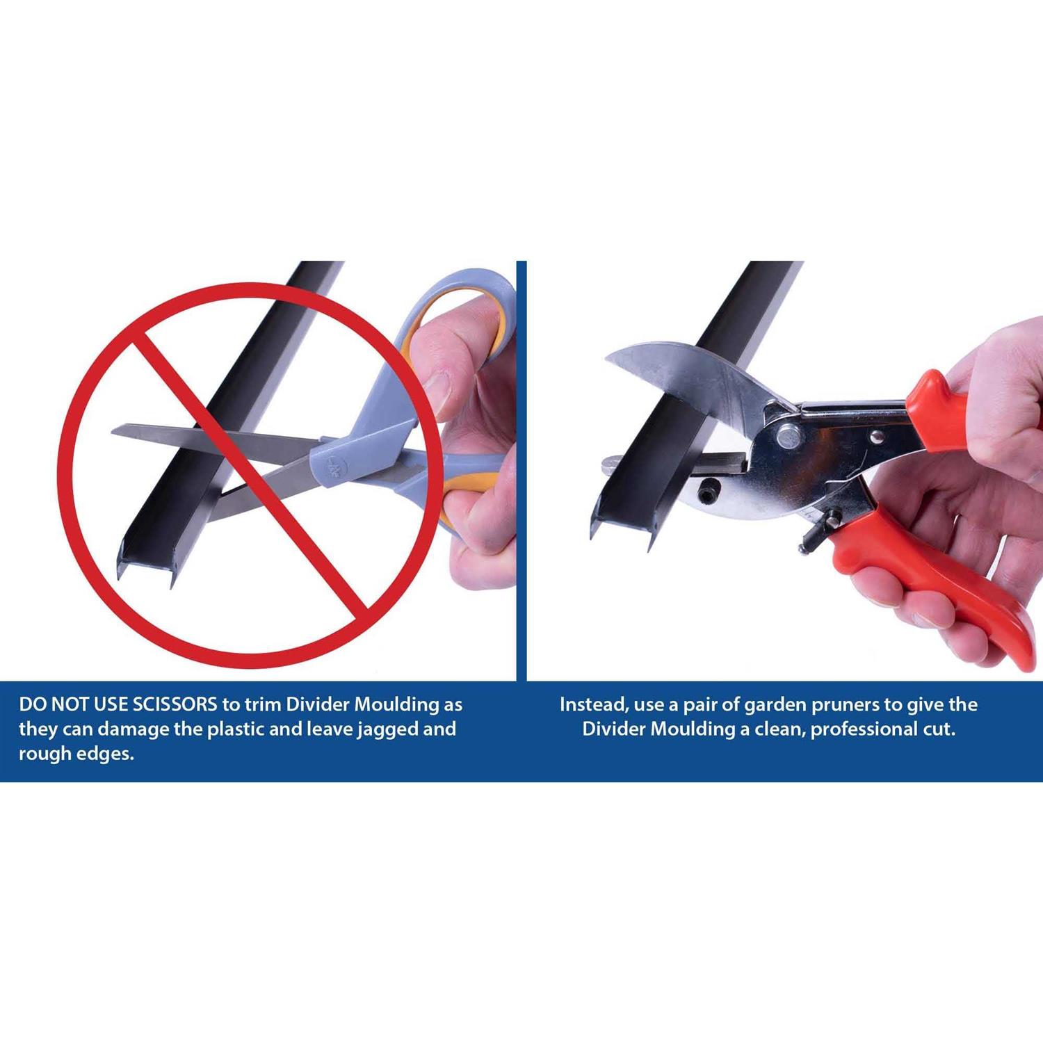 Outwater Industries 12 Foot Black 3/4-in Center Barb Tee Moulding T Molding Pro Pack 3P1.27.00628 - MT - Mrs Treak