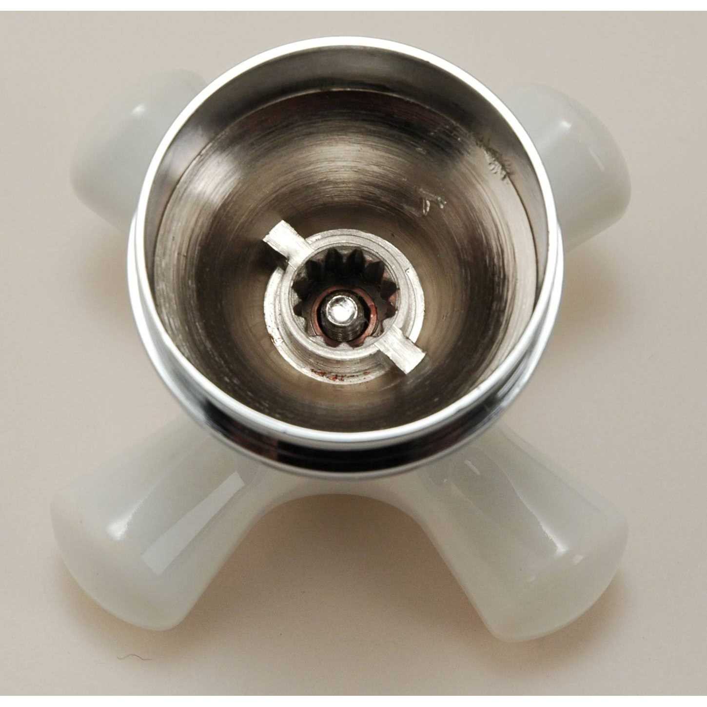 Plumb Usa Porcelain Handle 3-pcs Set Chrome Finish - MT - Mrs Treak