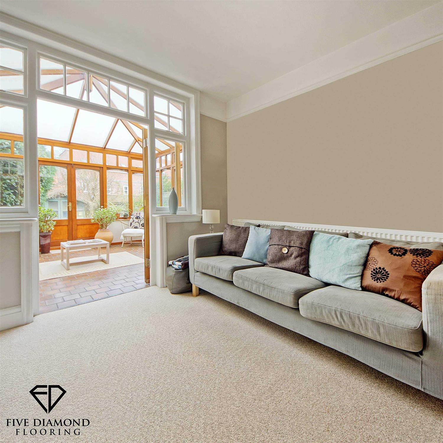 Peel and Stick Carpet Tiles Attached Cushion Easy DIY Install - MT - Mrs Treak