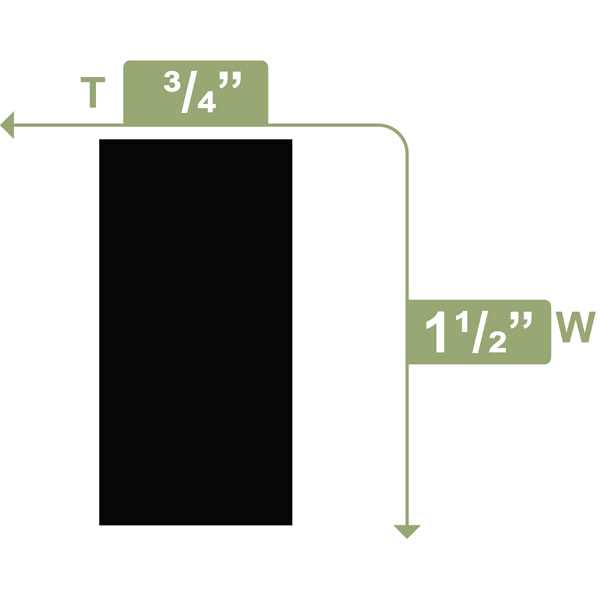 Unbranded 1-in x Primed Spruce Pine Fir Board - MT - Mrs Treak