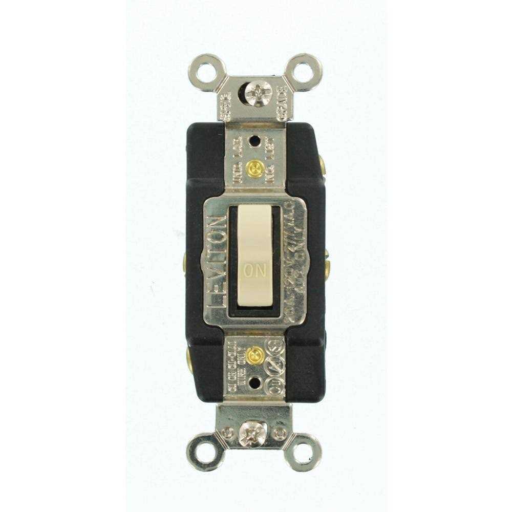 Leviton 20 Amp Double-Pole Toggle Switch Industrial 1286 - MT - Mrs Treak