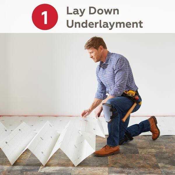 Daltile QuicTile 12 in. x 24 in. Calacatta Marble Polished Porcelain Locking Floor Tile - MT - Mrs Treak