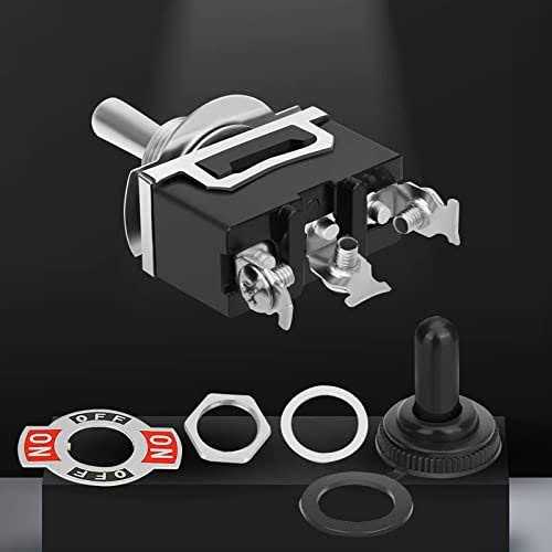 toggle Switch 12V heavy duty 120V spst on off rocker Switch - MT - Mrs Treak