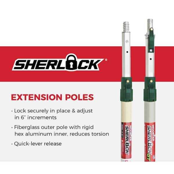 Wooster Sherlock Extension Pole and 9 in. Sherlock Frame - MT - Mrs Treak