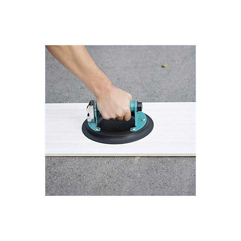 Zuos 8 Glass Suction Cup for Granite & Glass Lifting, Vacuum Suction Cup Vacuum Glass Lifter with Metal Handle and Abs Pump - MT - Mrs Treak