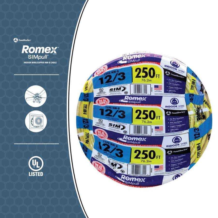 Wire 12/2-Ufwg 250′ - MT - Mrs Treak