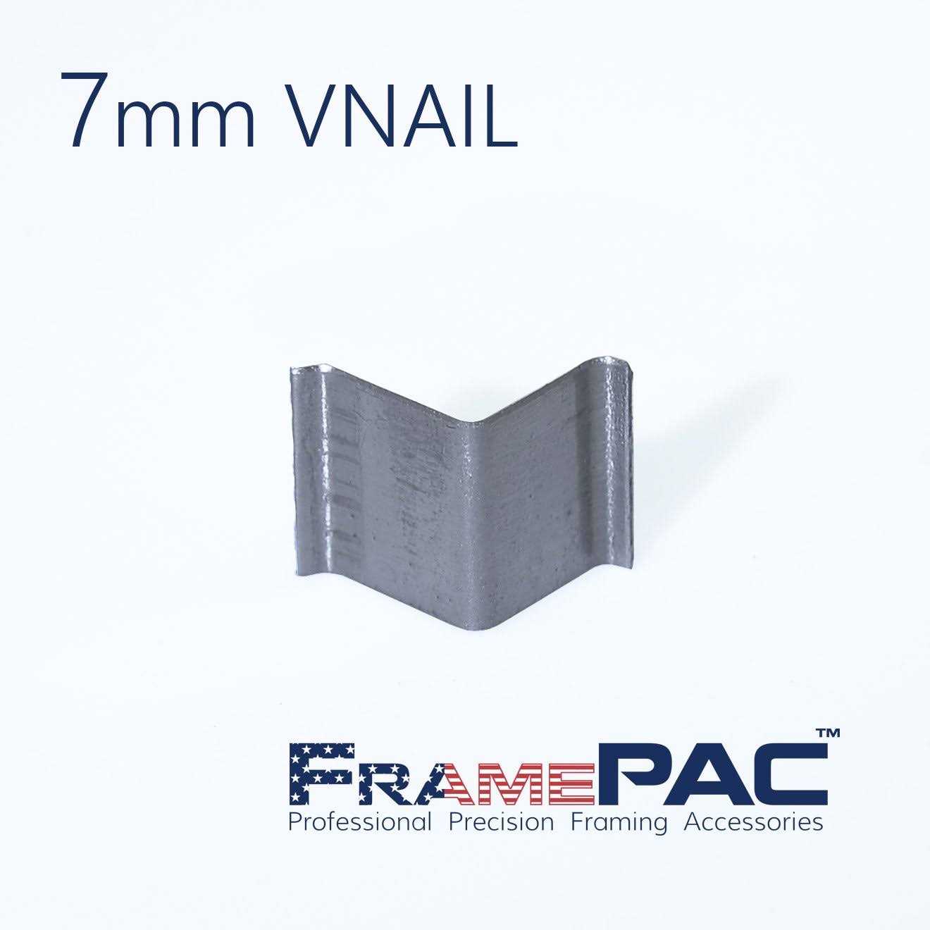 FramePac V Nails for Picture Frames Hardwood - MT - Mrs Treak
