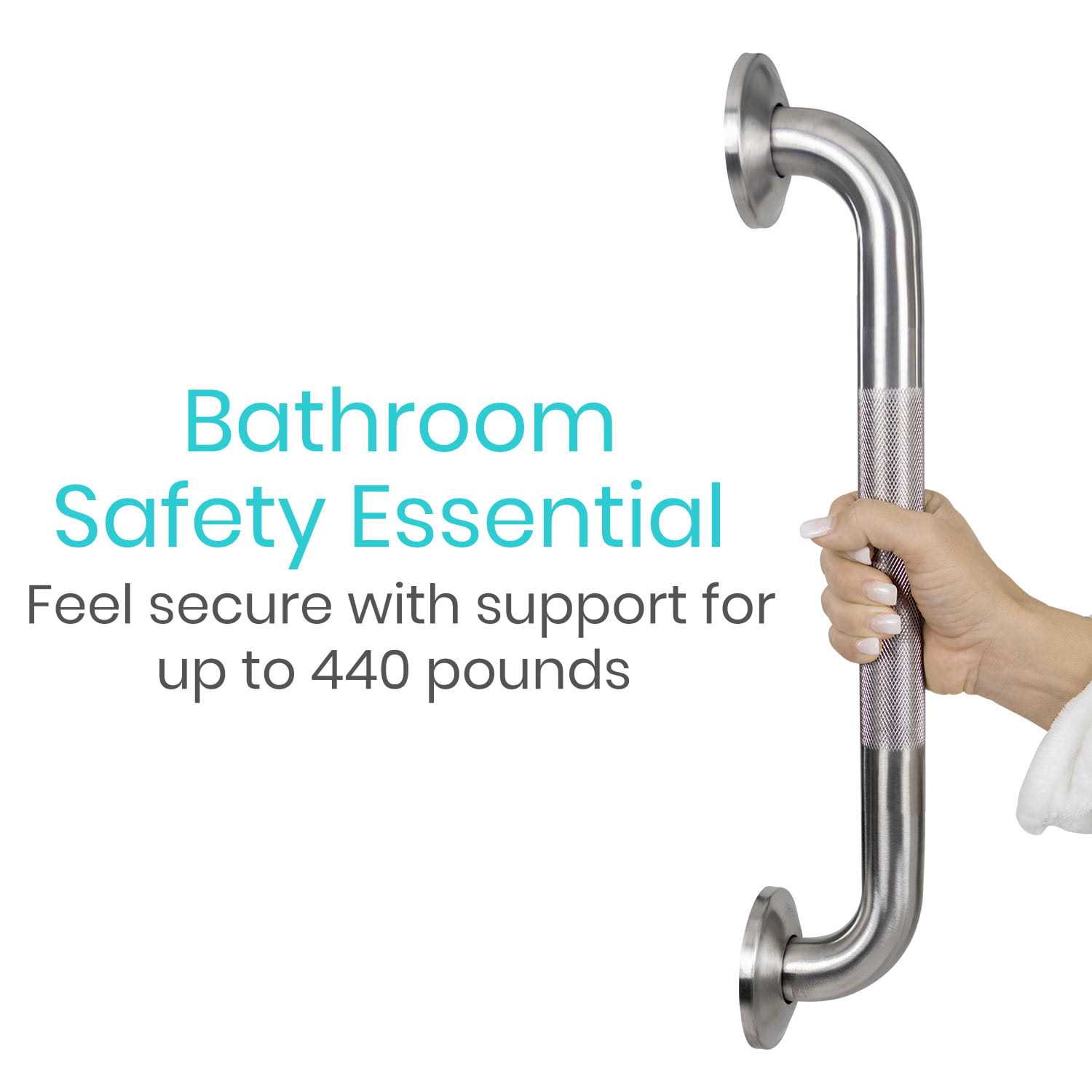 Vive Health Textured Grab Bars - MT - Mrs Treak