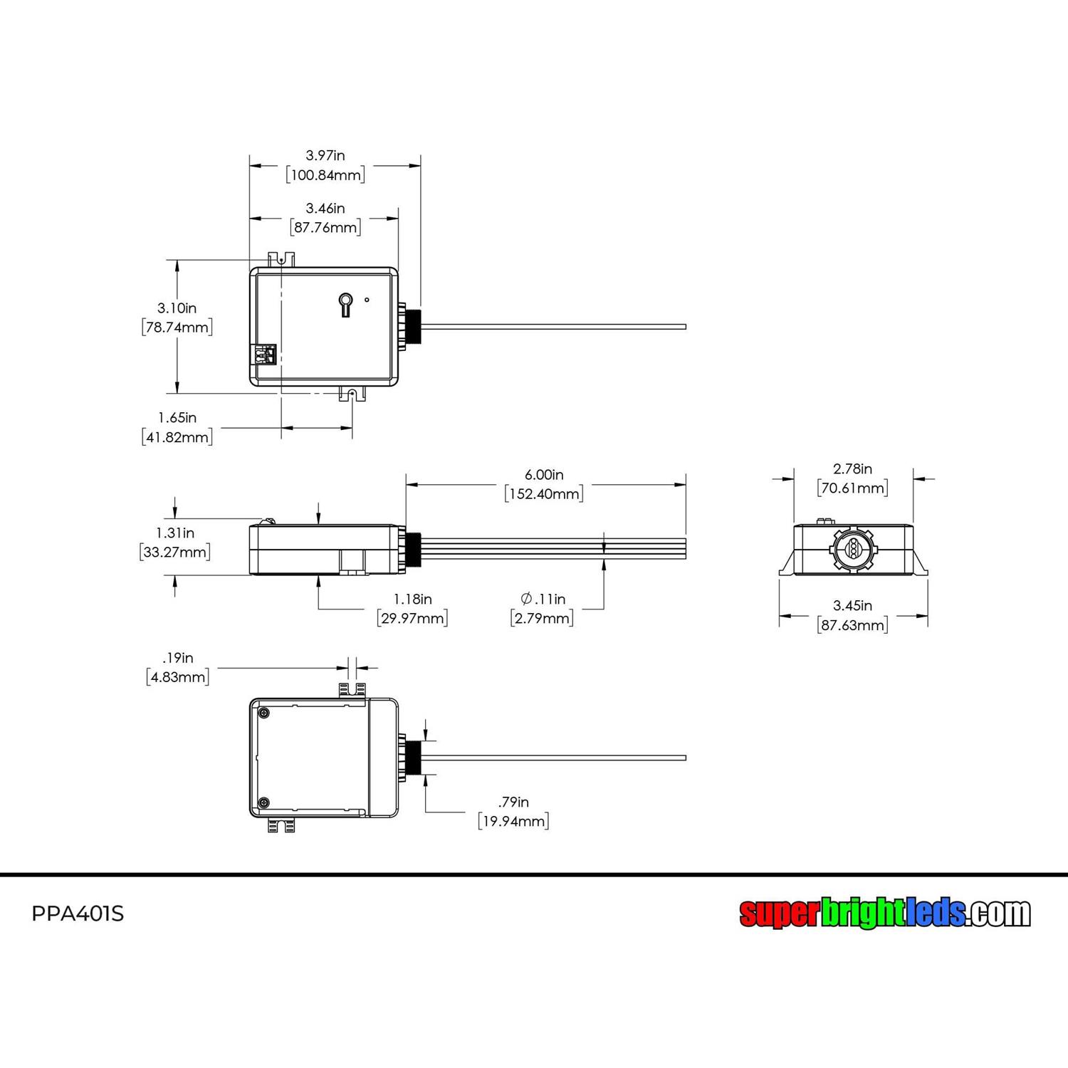 VDO Pressure Sender 400 PSI Floating Ground 360-406 - MT - Mrs Treak