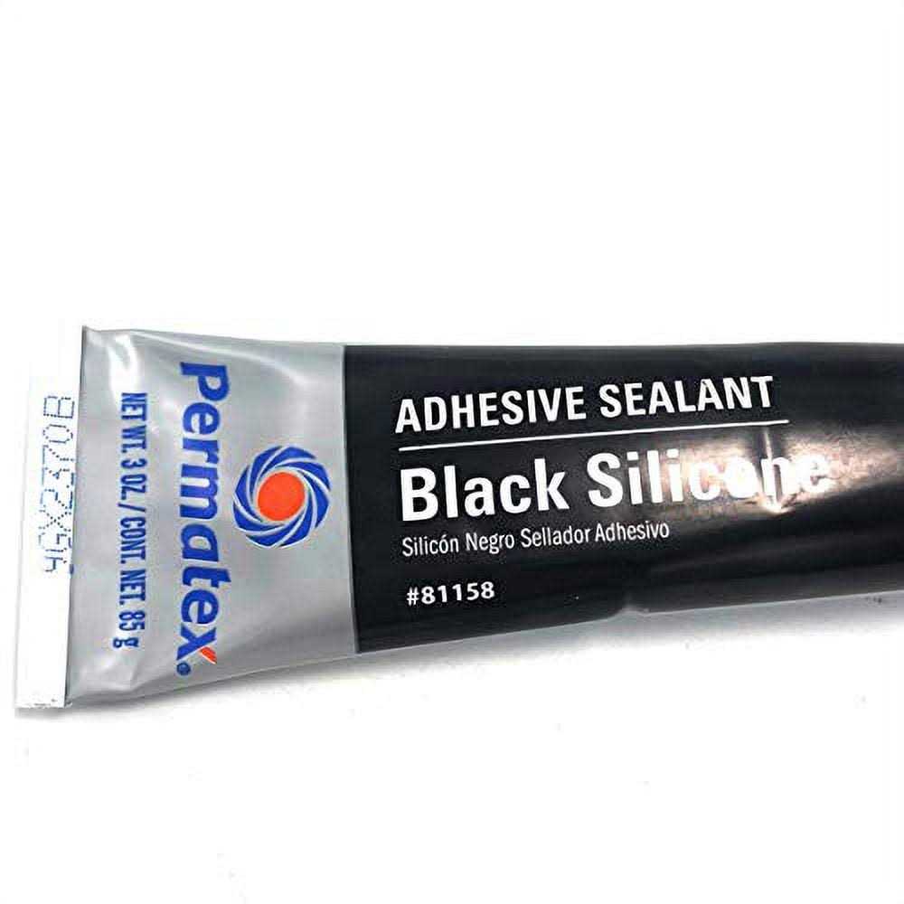 Permatex 81158 Black Silicone Adhesive Sealant - MT - Mrs Treak