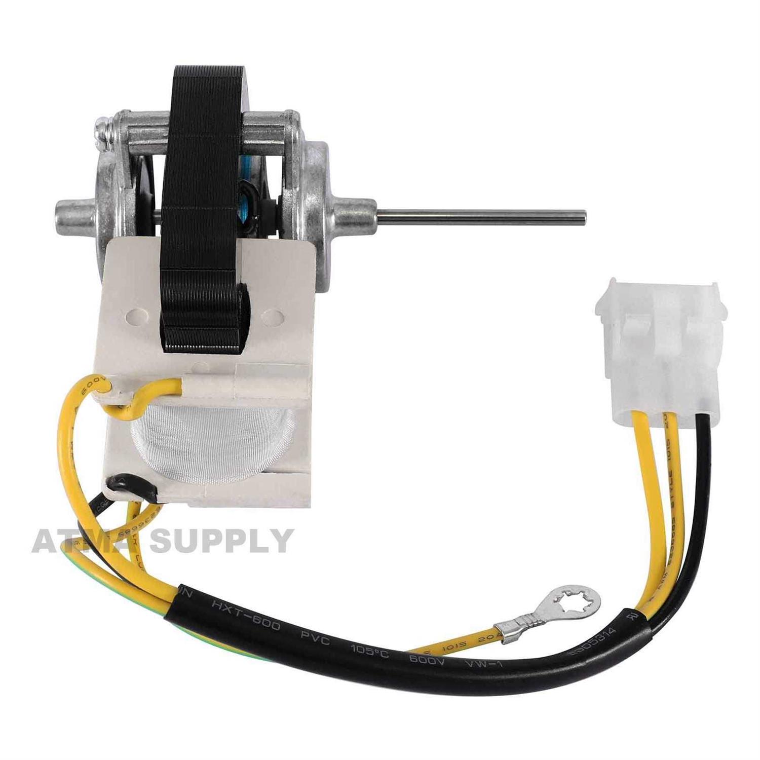 WR60X10074 WR60X10307 Evaporator Fan Motor Replacement Part by Romalon Fit for G-E Hot-Point Refrigerators Replaces 1550741 AP4438809 WR60X10224 - MT - Mrs Treak