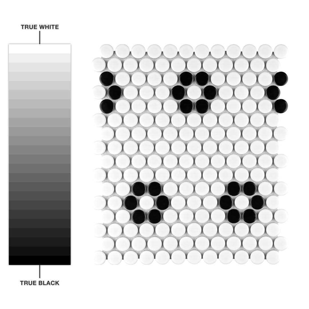 Merola Tile Metro Brick Herringbone White 12-1/2 in. x 10-5/8 in. Porcelain Mosaic Tile - MT - Mrs Treak