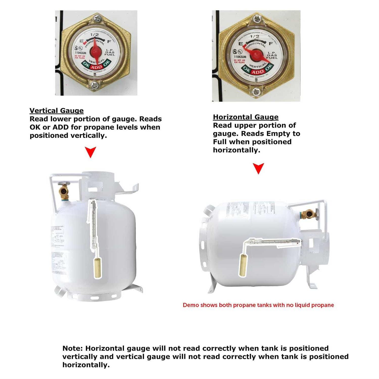 Flame King Horizontal & Vertical Propane Cylinder - MT - Mrs Treak