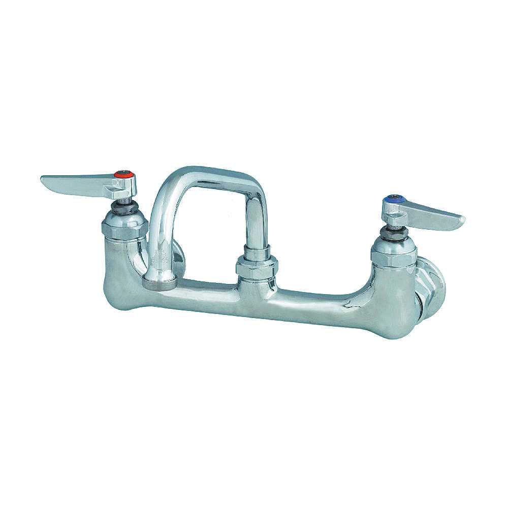 T&S Brass B-0178 8 Center Deck-Mounted Spray Assembly with 12 Add-On Faucet - MT - Mrs Treak