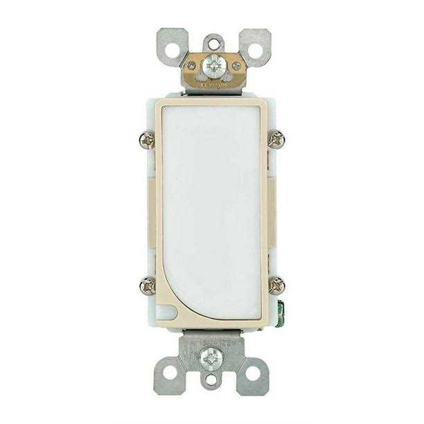 Leviton Decora Edge Duplex Outlet White - MT - Mrs Treak