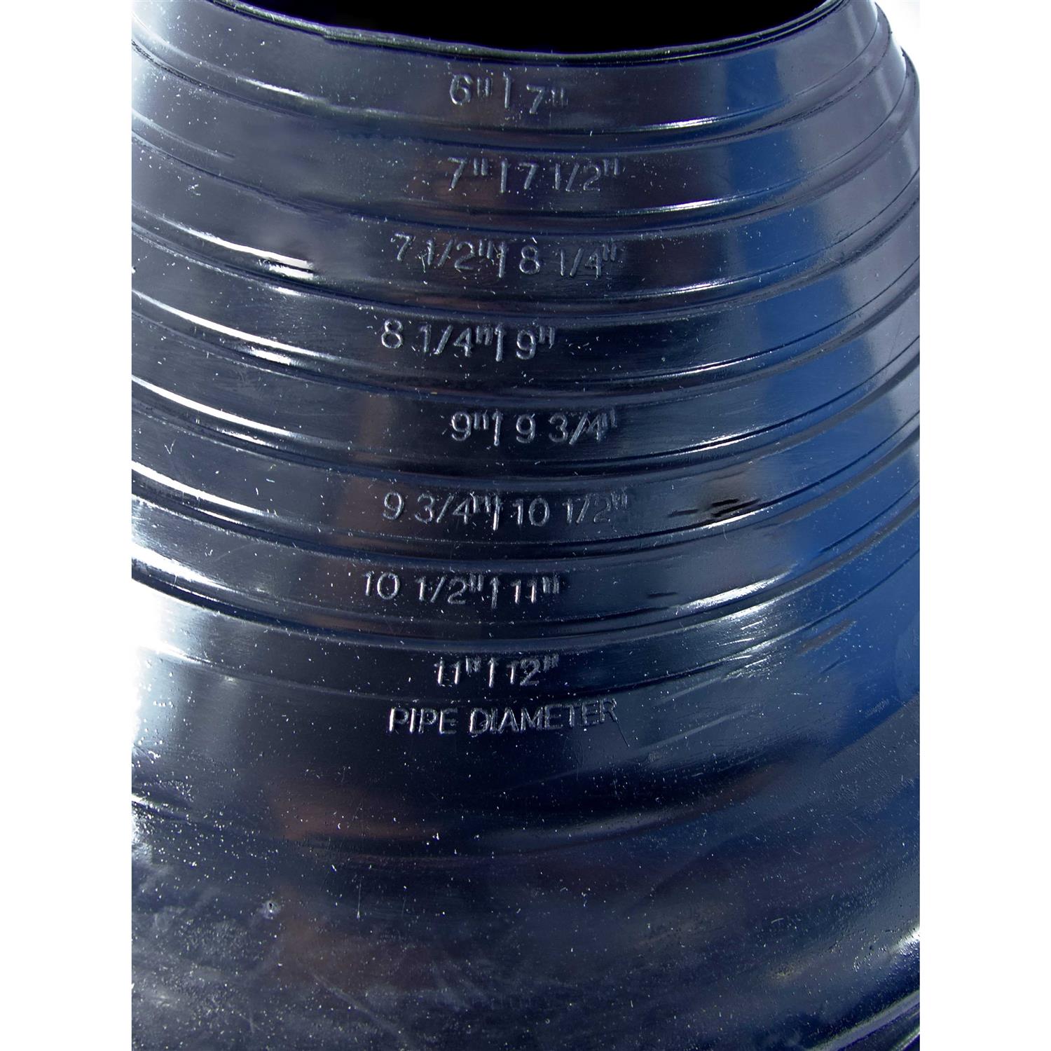 Dektite #7 Square Black EPDM Flexible Pipe Flashing - MT - Mrs Treak