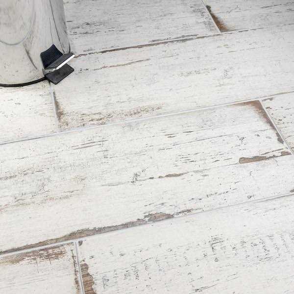 SOMERTILE Moldura White 1 in. x 7-7/8 in. Ceramic Rope Pencil Wall Trim Tile WSP8WMP - MT - Mrs Treak