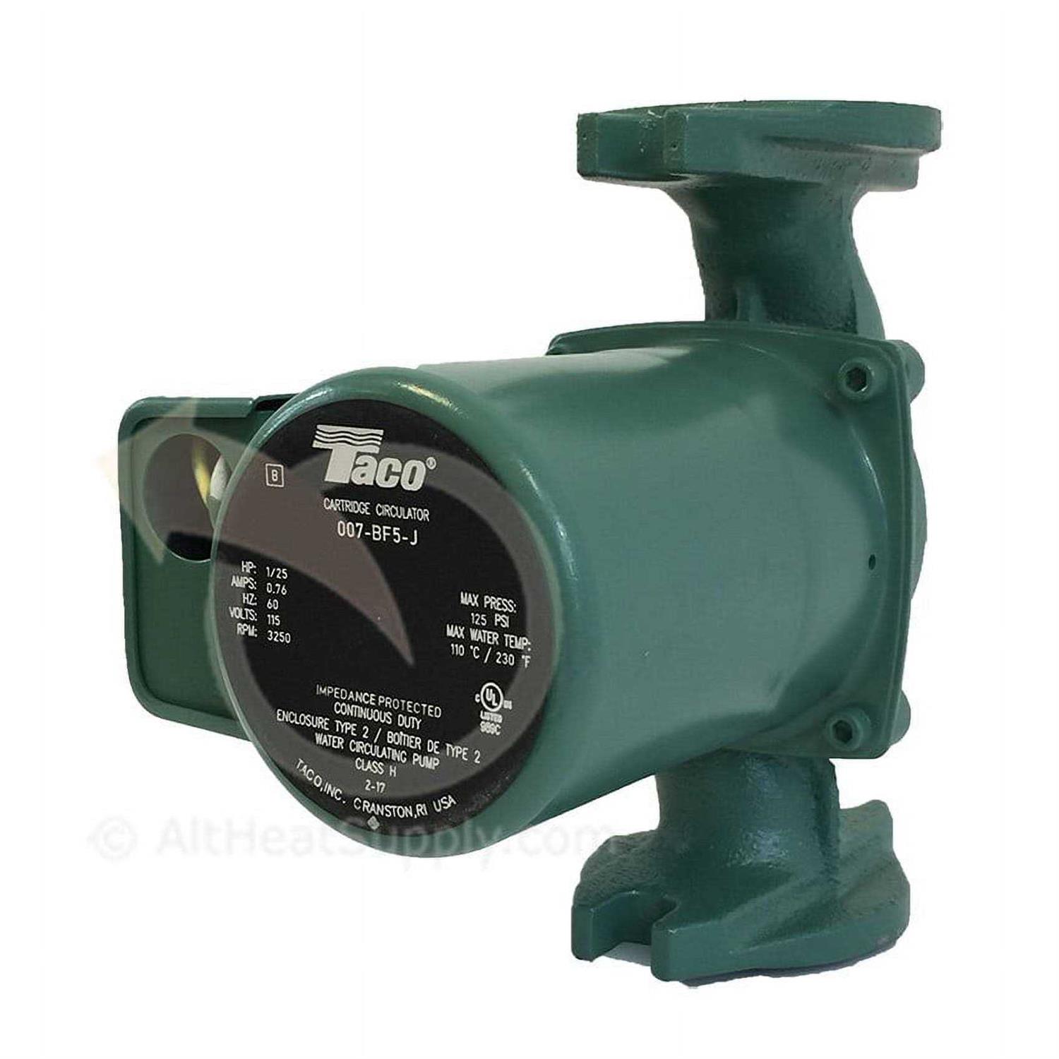 Taco 006e3 ECM High-Efficiency Hot Water Circulation Pump VM1212-DY1-UP2A00 - MT - Mrs Treak