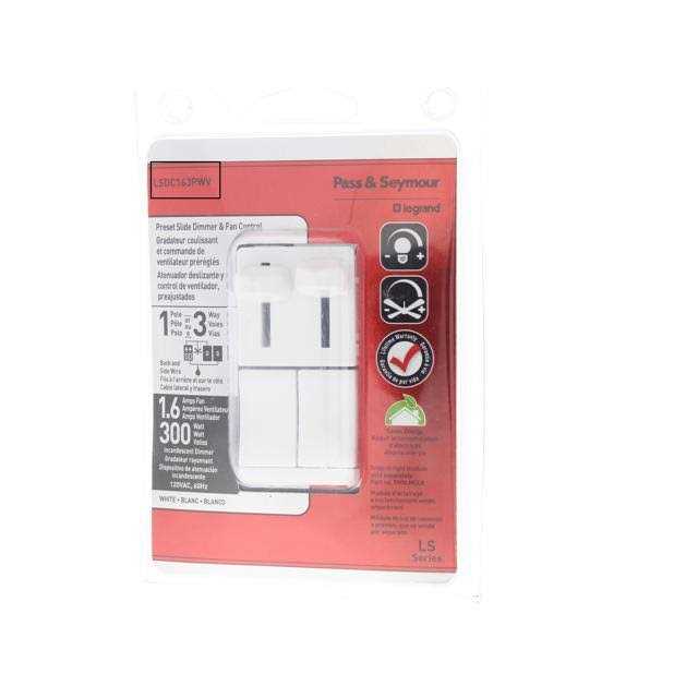 Pass & Seymour Lampholder With Two Outlets 1406ICC10 - MT - Mrs Treak