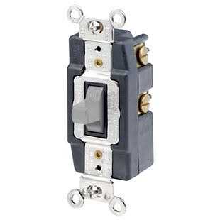 Leviton 1254-W 15 Amp Industrial Grade Heavy Duty 4-in-1 Grounding Outlet - MT - Mrs Treak