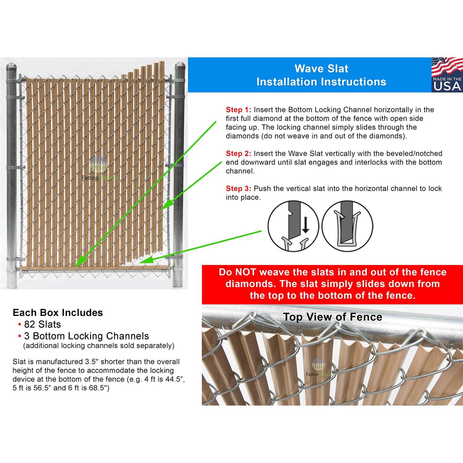 FENCESMART4U Tension Bands with Bolts & Nuts for Chain Link Fence - MT - Mrs Treak