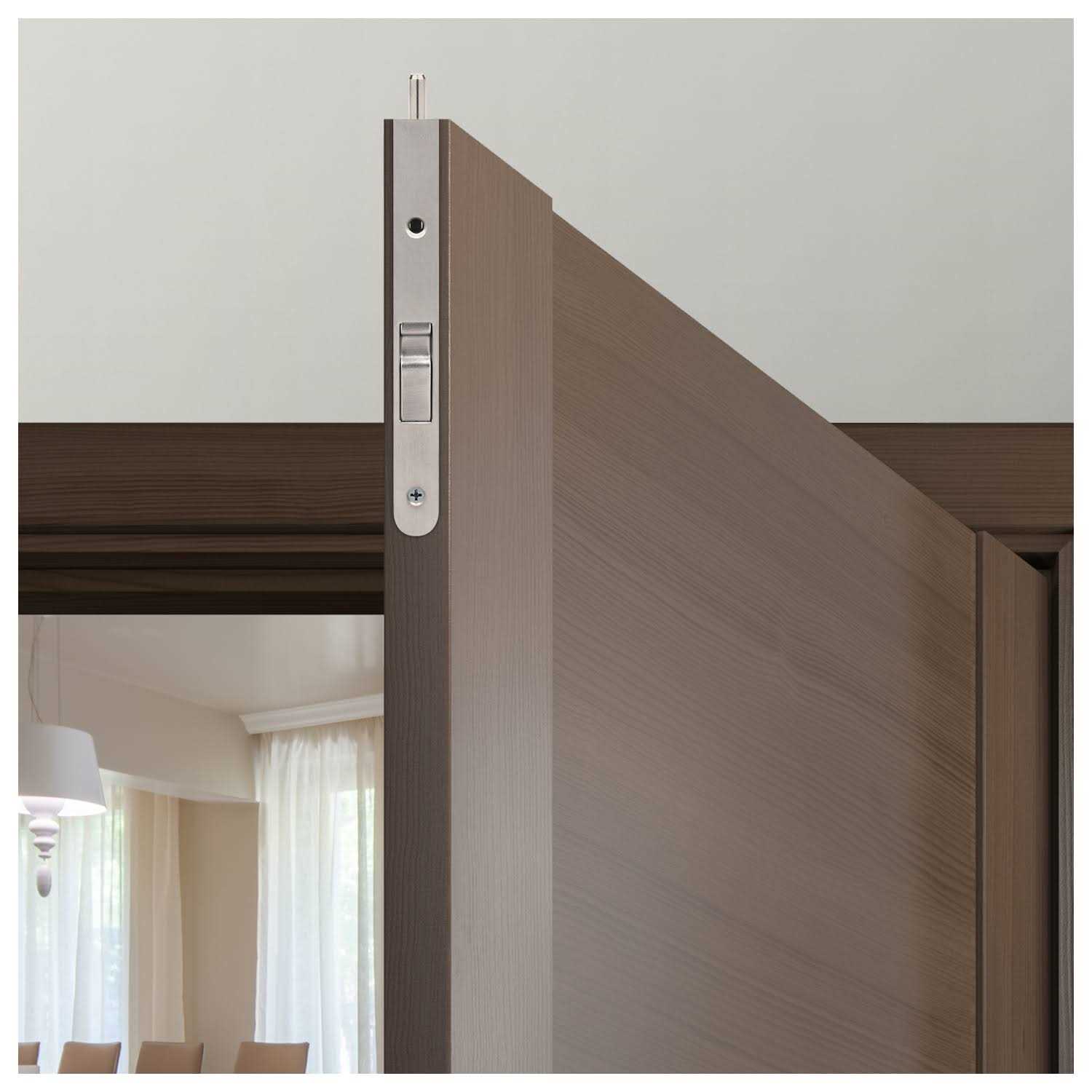 Nuk3y Residential 3 1/2 x 3 1/2 Ball Bearing Door Hinge 5/8 Radius - MT - Mrs Treak