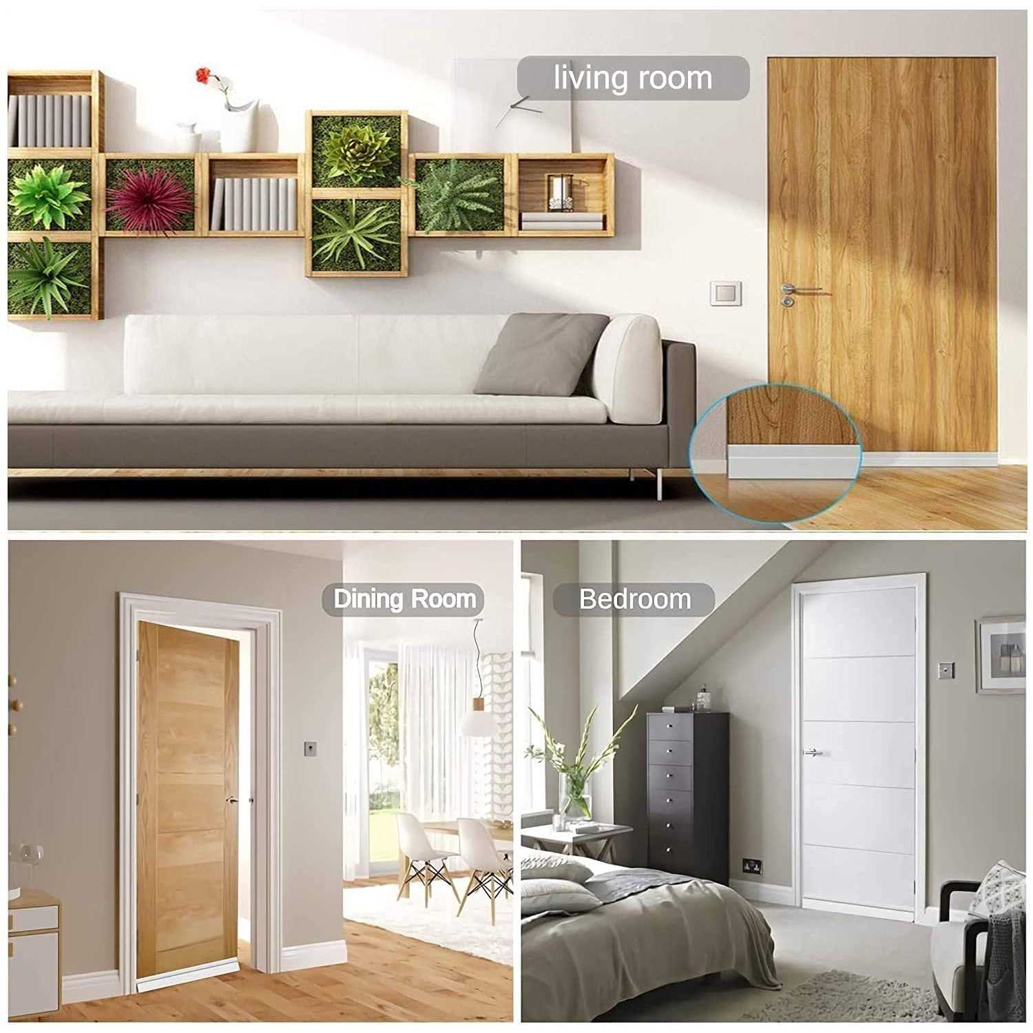 Door Draft Stopper For Huge Gap3 W X 39 L Adjustable Widened Under Door Seal For Exterior/interior Doorsunder Door Draft Blocker Soundproof/insulato - MT - Mrs Treak