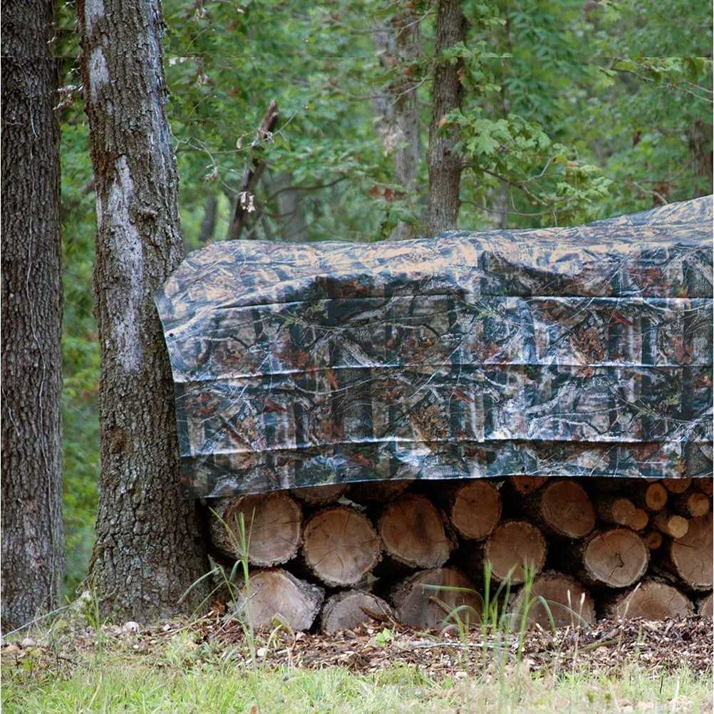 Strategy True Cover Weather Resistant All Purpose Polyethylene Camo Tarp 10 - MT - Mrs Treak