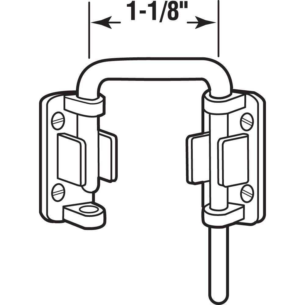 Prime-Line U 9552 Door Reinforcer For 1-3/4 in. Doors - MT - Mrs Treak