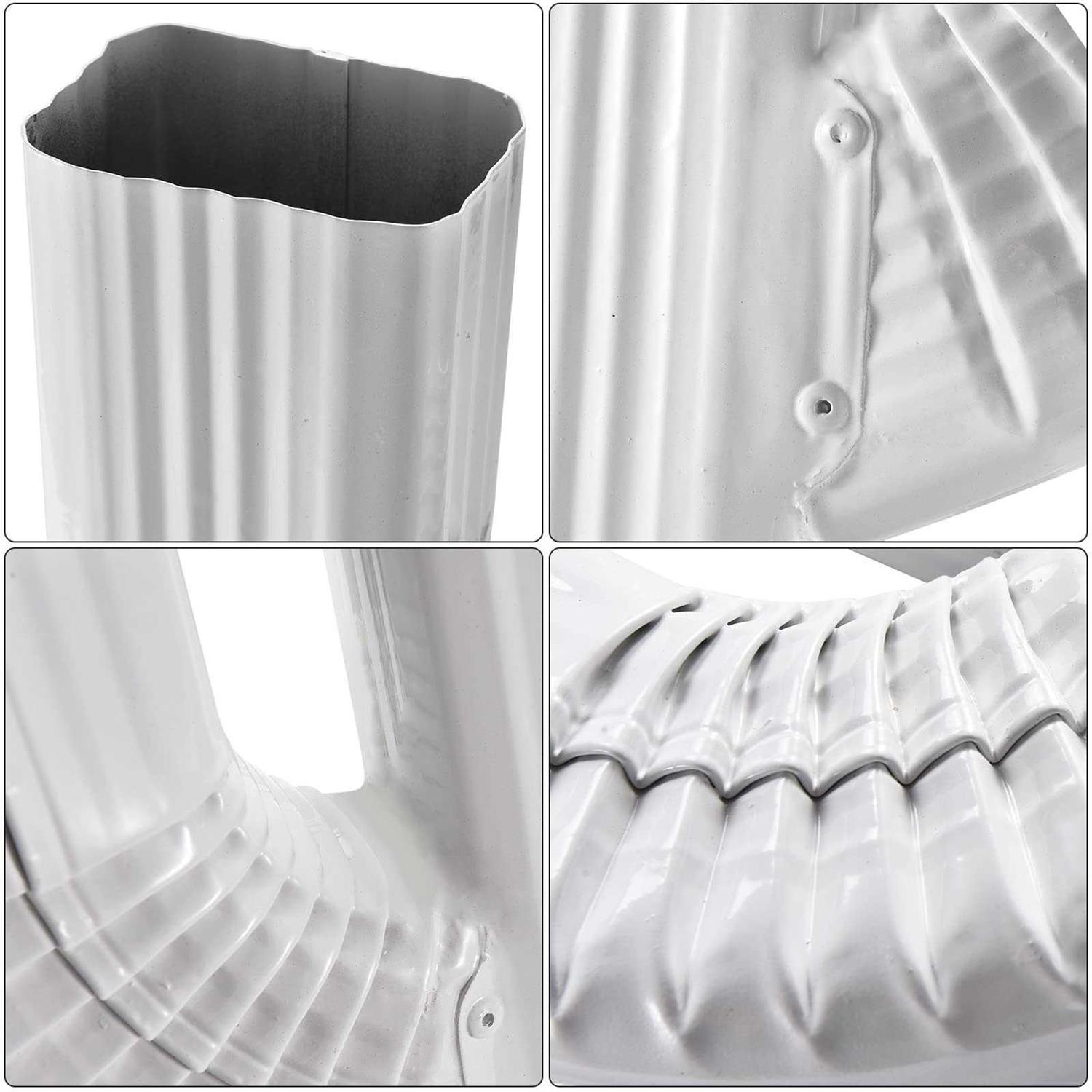 VYH Downspout Adapter Gutter Downspout Strap Leader Strap - MT - Mrs Treak