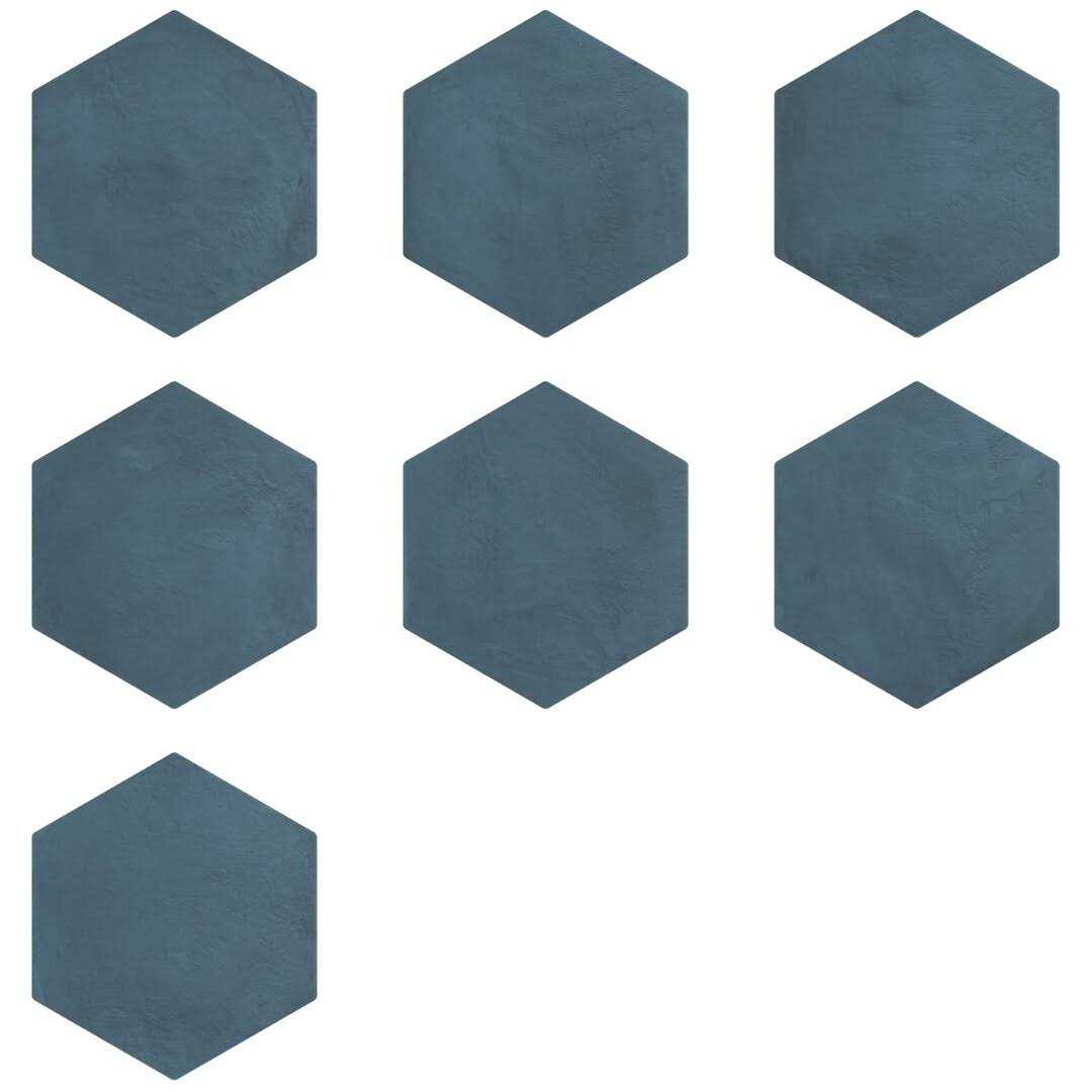 Dash 8.5 in. x 9.84 in. Matte Hexagon Porcelain Floor and Wall Tile Ivy Hill Tile - MT - Mrs Treak
