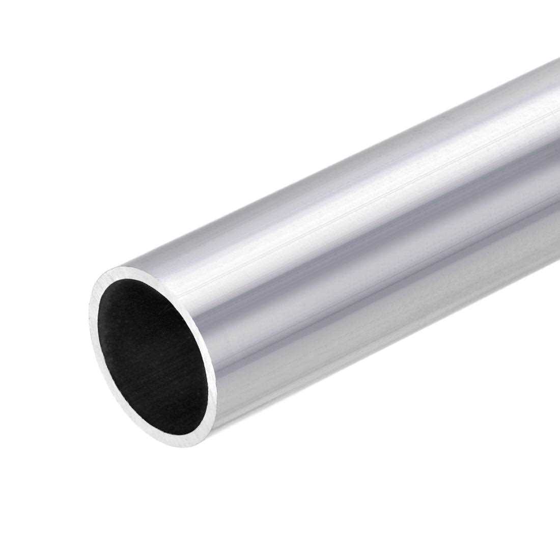 Uxcell 6063 Aluminum Round Tube OD Inner Dia 300mm Length Pipe Tubing - MT - Mrs Treak