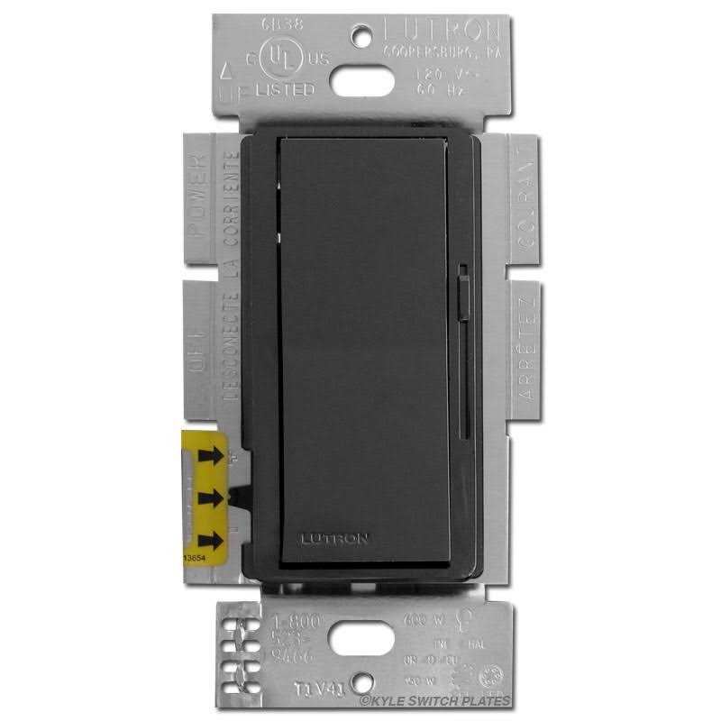 Lutron DVCL-153P-AL 3-Way/Single-Pole CFL/LED Diva Dimmer - MT - Mrs Treak