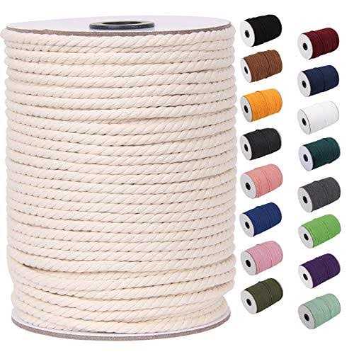 Xkdous Macrame Cord Cotton Macrame Rope - MT - Mrs Treak
