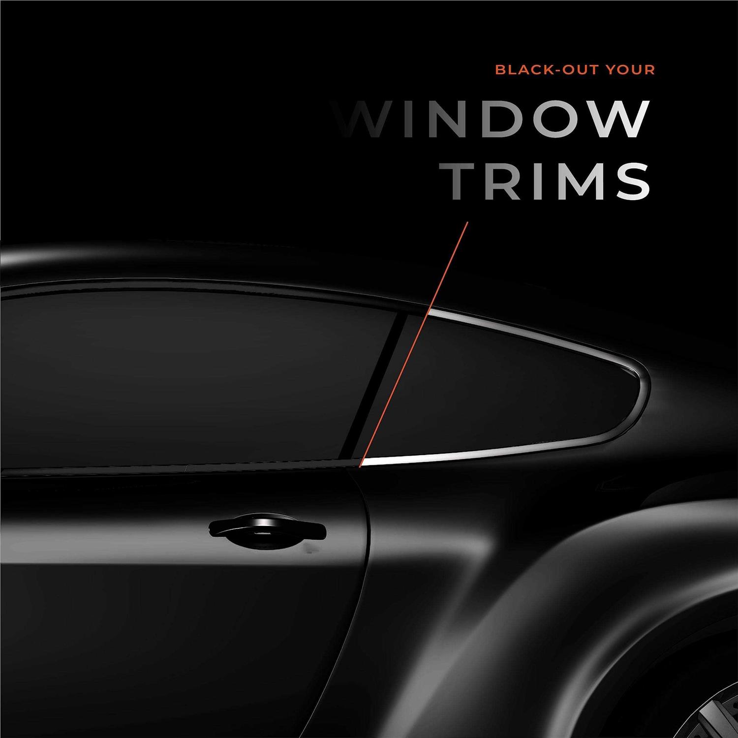 Vvivid Black Carbon Fiber Vinyl Detailing Wrap Tape DIY Roll - MT - Mrs Treak