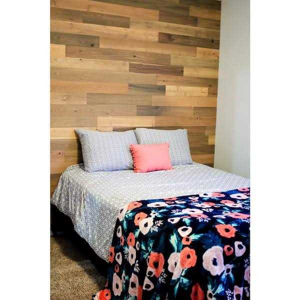 Timberchic Reclaimed Wooden Wall Planks Peel and Stick - MT - Mrs Treak