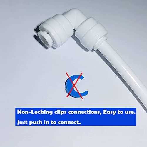 Malida 1/2 to 1/4 Feed Water Adapter Ball Valve Faucet Tap Reverse Osmosis - MT - Mrs Treak