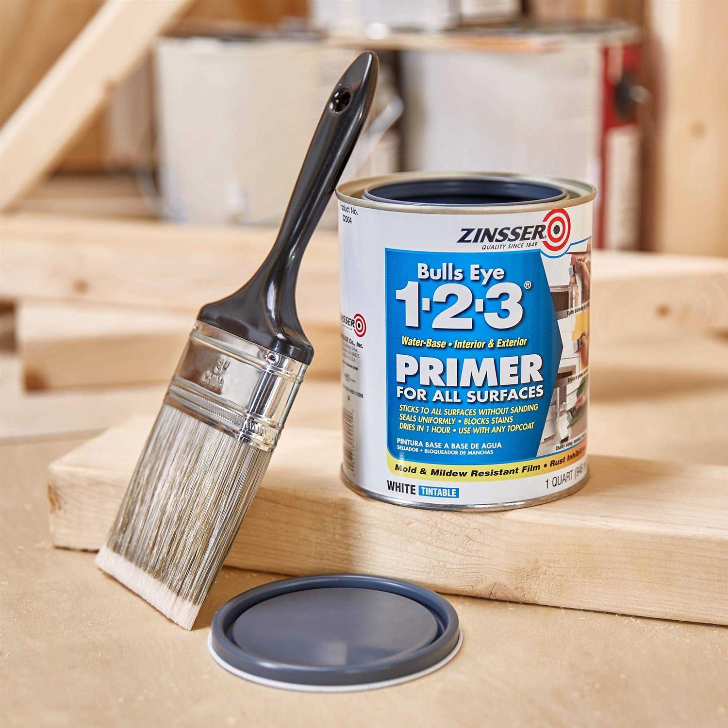 Zinsser Bulls Eye 1-2-3 Primer - MT - Mrs Treak