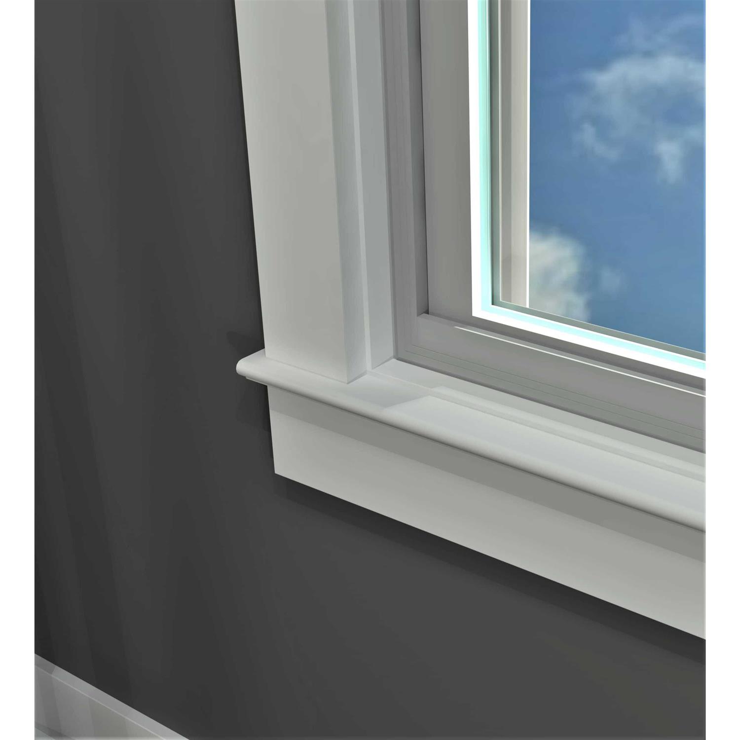 Unbranded 5.5-in x 8-ft Prefinished White Pine Shiplap Wall Plank 58X6X8-RSW - MT - Mrs Treak