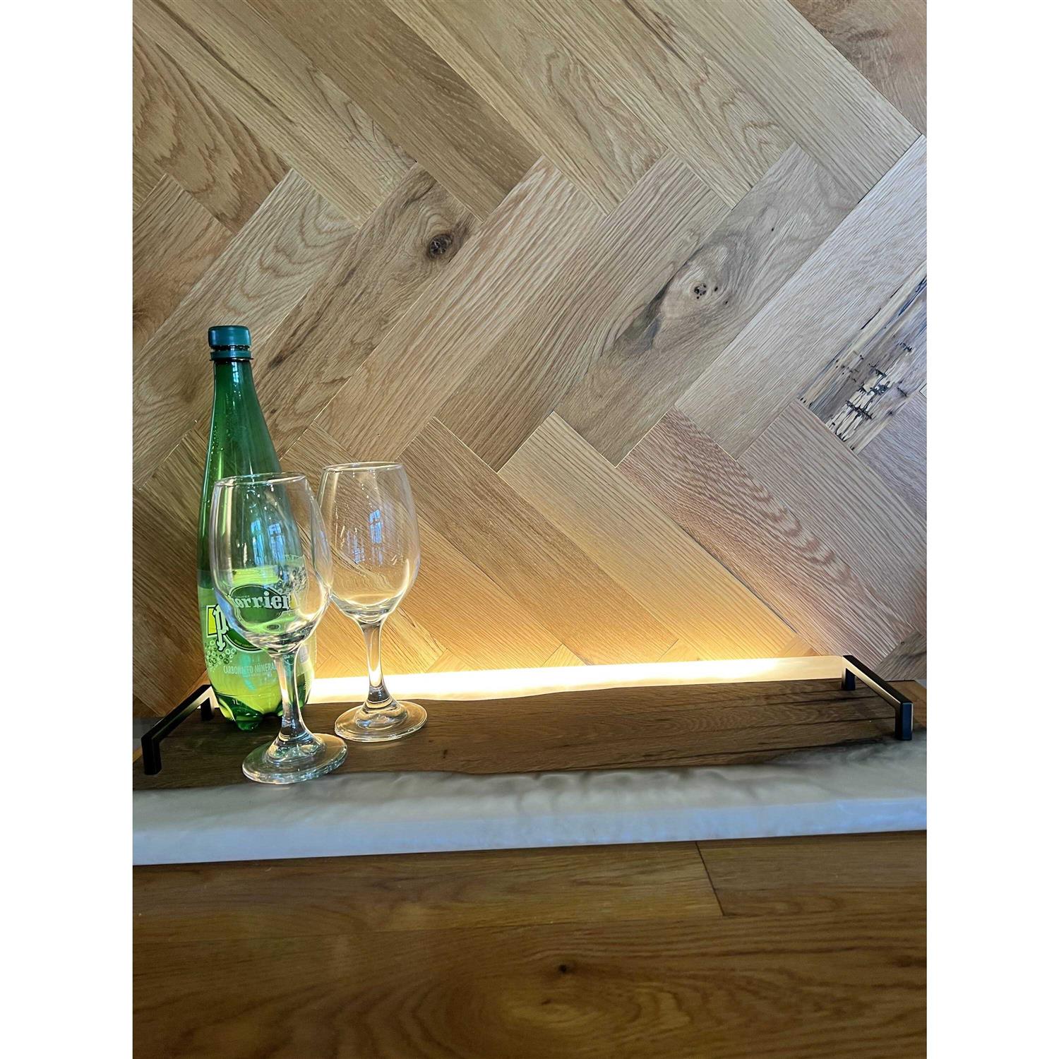 Timberchic 48 End Cap Peel and Stick Wall Applique Panel - MT - Mrs Treak