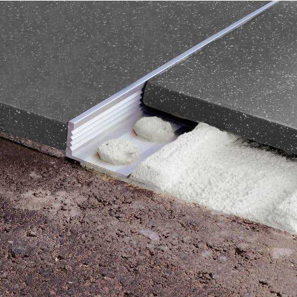 EMAC Novosuelo 98-1/2 in. Aluminum Tile Edging Trim - MT - Mrs Treak