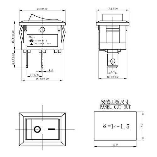 DAIERTEK 12V Bus Bar 6 x 5/16 Terminal Studs 12 Volt Power Distribution Block with Cover Battery Bus Bar 12V - MT - Mrs Treak
