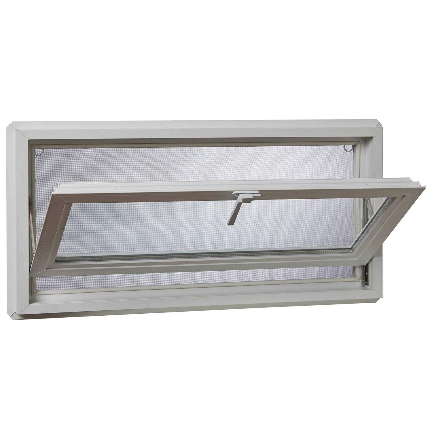 Park Ridge 32 X 22 Vinyl Basement Hopper Window - MT - Mrs Treak