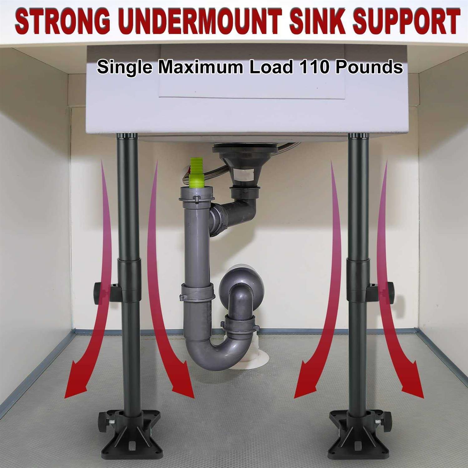 Undermount Sink Clips Sink Brackets Epoxy Sink Clips - MT - Mrs Treak
