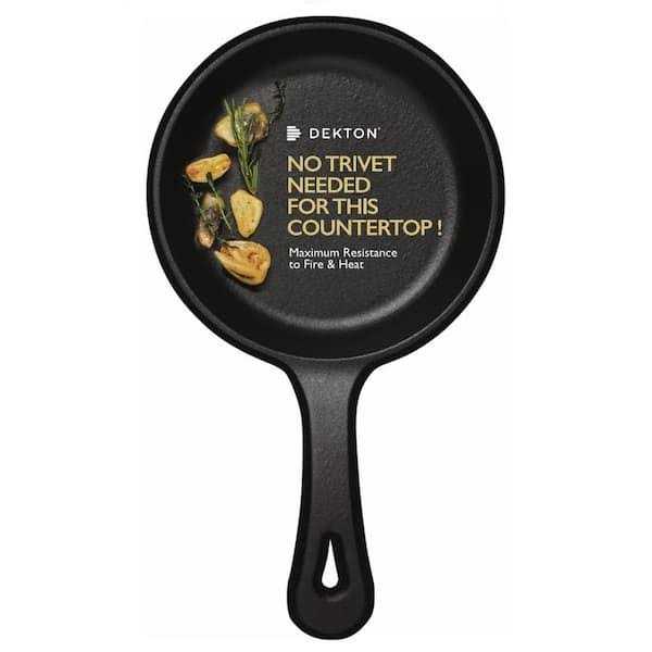 Dekton 4 in. x 4 in. Ultra Durable Countertop Sample - MT - Mrs Treak