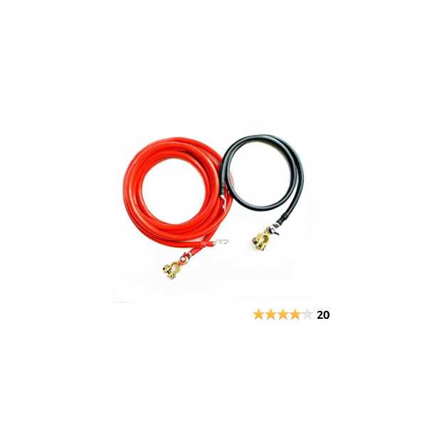 PAKA TOOLS Battery Relocation Kit 2 Awg Cable Top Post - MT - Mrs Treak